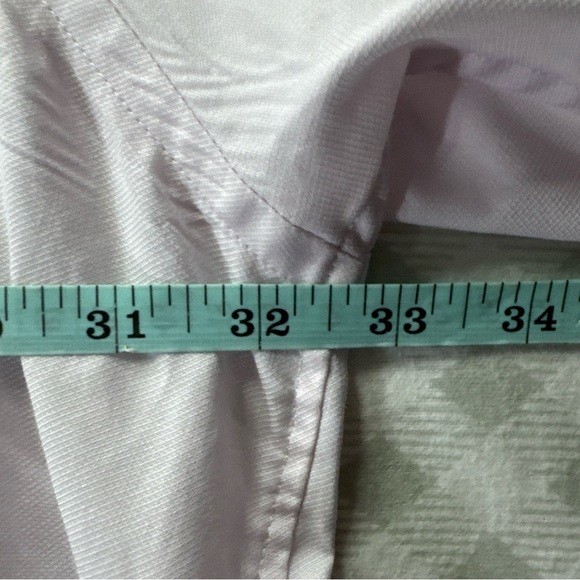 Delta Mens Dress Shirt Custom Slim Fit Pink 20 X 37 Tall Button Down 100% Cotton - Picture 5 of 5